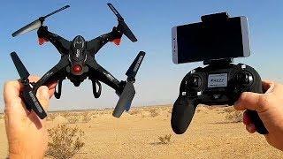 FQ777 FQ20W FPV Camera Drone WiFi Repeater Test Flight