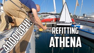 Sail Life - 4000 GPH bilge pump installation & tons of smaller jobs 🔥