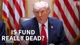 Trump administration gives conflicting statements on anti weaponization fund