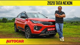 2020 Tata Nexon review - New look, more power and added features | First Drive | Autocar India