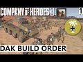 DAK (Italian Combined Arms) Build Order - Company of Heroes 3