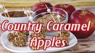 Country Caramel Apples