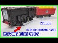 Trackmaster making a custom Diesel with moving side rods