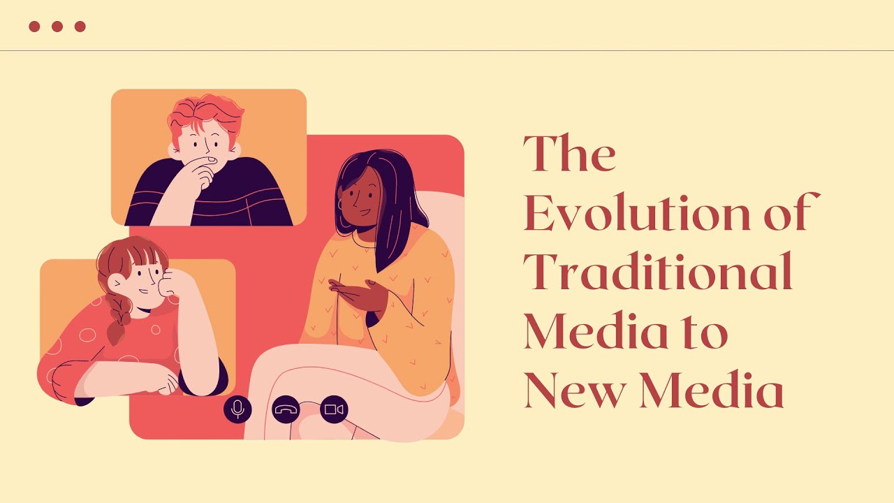 The Evolution Of Traditional Media To New Media - YouTube