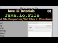 Java IO | List All Files in a Directory via java.io.File | Java IO Tutorials #08