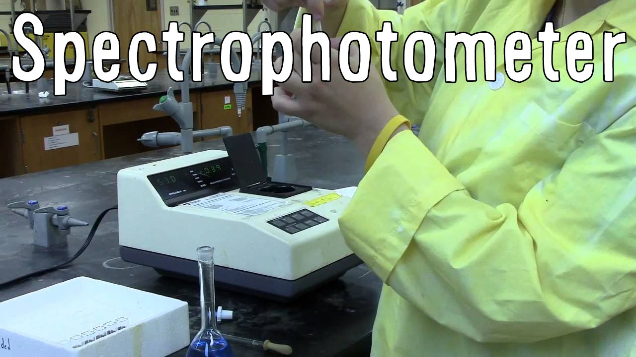 How To Use A Spectrophotometer - YouTube