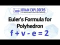 Proof of Euler's Formula for Polyhedron | Used since childhood, but ever tried to prove?