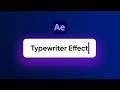 The Ultimate Typewriter Rig: Professional Expression-Based Text for After Effects