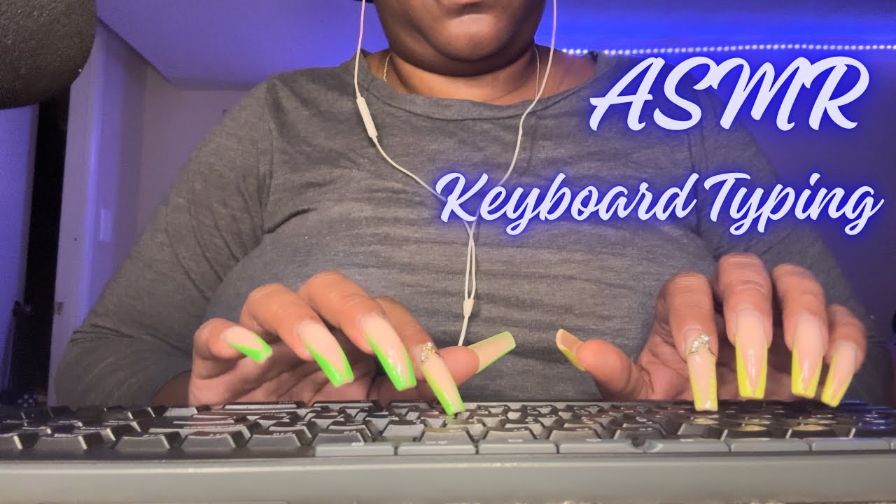 Asmr Keyboard Typing Youtube