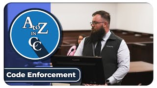 A to Z in CC | Code Enforcement