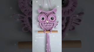 sowa makrama, macrame owl /#owl #macrameowl #makramowasowa #sowazesznurka #makrama #sowa #owlmacrame