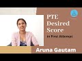 Aruna Gautam  PTE Success Story