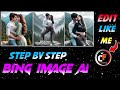 How To Create 3D Ai Couple Kiss Image Creator | Trending Couple Ai Photo Editing |Bing image creator