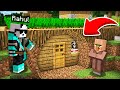 I FOUND A SECRET HOUSE UNDER VILLAGER'S FARM IN MINECRAFT