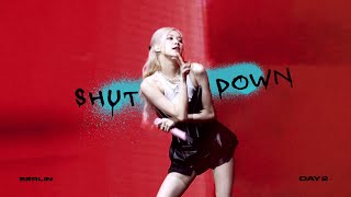 221220 BLACKPINK ROSÉ 로제 Berlin Day2 직캠 fancam - Shut Down