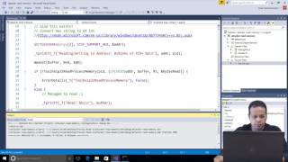 Reading Process Memory: Toolhelp32ReadProcessMemory Windows