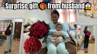 Surprise gift 🎁 from ldr maya🫂. ROSE 🌹 DAY SPECIAL. Bf/husband/chhorako baba🫶