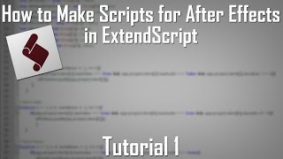 How to Make Basic Scripts for After Effects