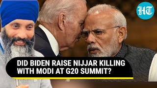 Biden Raised Nijjar Killing With Modi At G20? U.S. In Tough Spot Amid India-Canada Faceoff