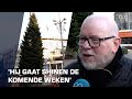 Kerstboom geplaatst op de Grote Markt