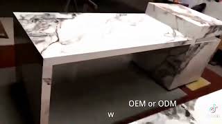 marble stone office desk table #interior #furniture #marble #design #office #hotelfurniture