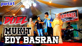 AKSI LUCU Edy Basran VS MuKit ¼ || Lucu Pol Edy Mukit || Edy Basran