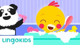 Bathroom Night Routine for Kids 🛁 Personal Hygiene | Lingokids