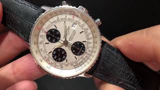 非常罕有18k WG BREITLING OLD NAVITIMER JAPAN LIMTED EDITION