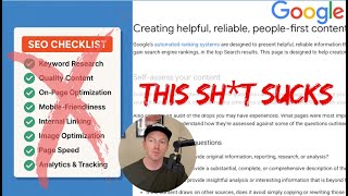 SEO Checklists Suck (Do This Instead)