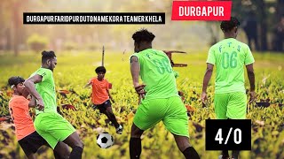 Durgapur faridpur Dharmarajtala United football tournament Faridpur fts vs Faridpur rs⚽⚽🎉