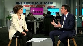 Manuel Valls attaque Vincent Peillon et Benoît Hamon sur l'immigration