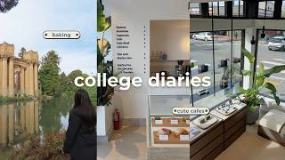UC BERKELEY VLOG 🥐 | realistic college week in my life, sf day trip, productivity and hobbies