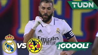 ¡UN GOLAZO! ¡Siempre Benzema! | Real Madrid 1-1 América | Amistoso Internacional | TUDN