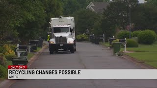 Greer leaders discuss possible end to curbside recycling pick-up, citing cost