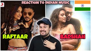 REACTION TO INDIAN SONGS: Raftaar ft. Surbhi Jyoti "Ghana Kasoota" // Badshah - Jugnu