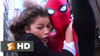 Spider-Man: Far From Home (2019) - Don't Text and Swing! Scene (10/10) | Moviecl