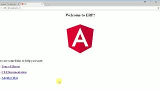 Open #angular project folder in visual studio code and run application at browser Tutorial 3