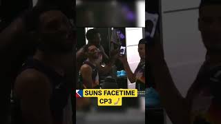CP3 FaceTimes Suns Locker Room After Game 2 Win #Shorts