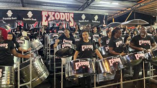 Republic bank Exodus Steel Orchestra.  Large Bands Panorama prelims 2025. East (Live Stream)