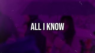 Oliver Francis - All I Know (Lyrics)