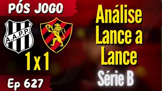 Análise Lance a Lance - Pós Jogo Ponte Preta 1x1 Sport | Sport Em Tática