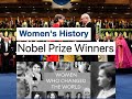 Nobel Prize Awarded Women (1901 - 2019)