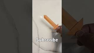 HOW TO MAKE EASY PAPER SWORD | EASY AND SIMPLE | PAPER SWORD | PAPER WEAPONS | ORIGAMI | PAPER CRAFT