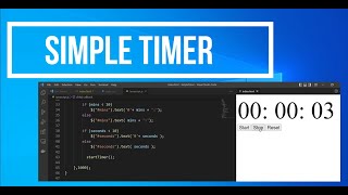 Simple Javascript Timer
