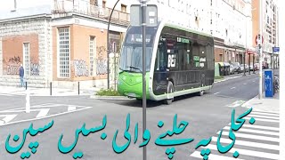 ELECTRIC BUSES AND TRAM IN SPAIN