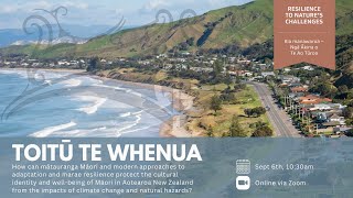 RNC Webinar: Toitū te Whenua