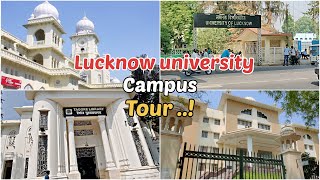 Lucknow university campus tour 😍🔥 #lucknow #lucknowuniversity