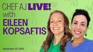 How Food Impacts Arthritis and Chronic Pain | Chef AJ LIVE! with Eileen Kopsaftis