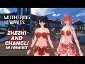 [4K] Zhezhi & Changli Wearing Swimsuit - Wuthering Waves 1.2 Mods