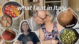 What I eat in a week at my Nonna's in Italy 🍝